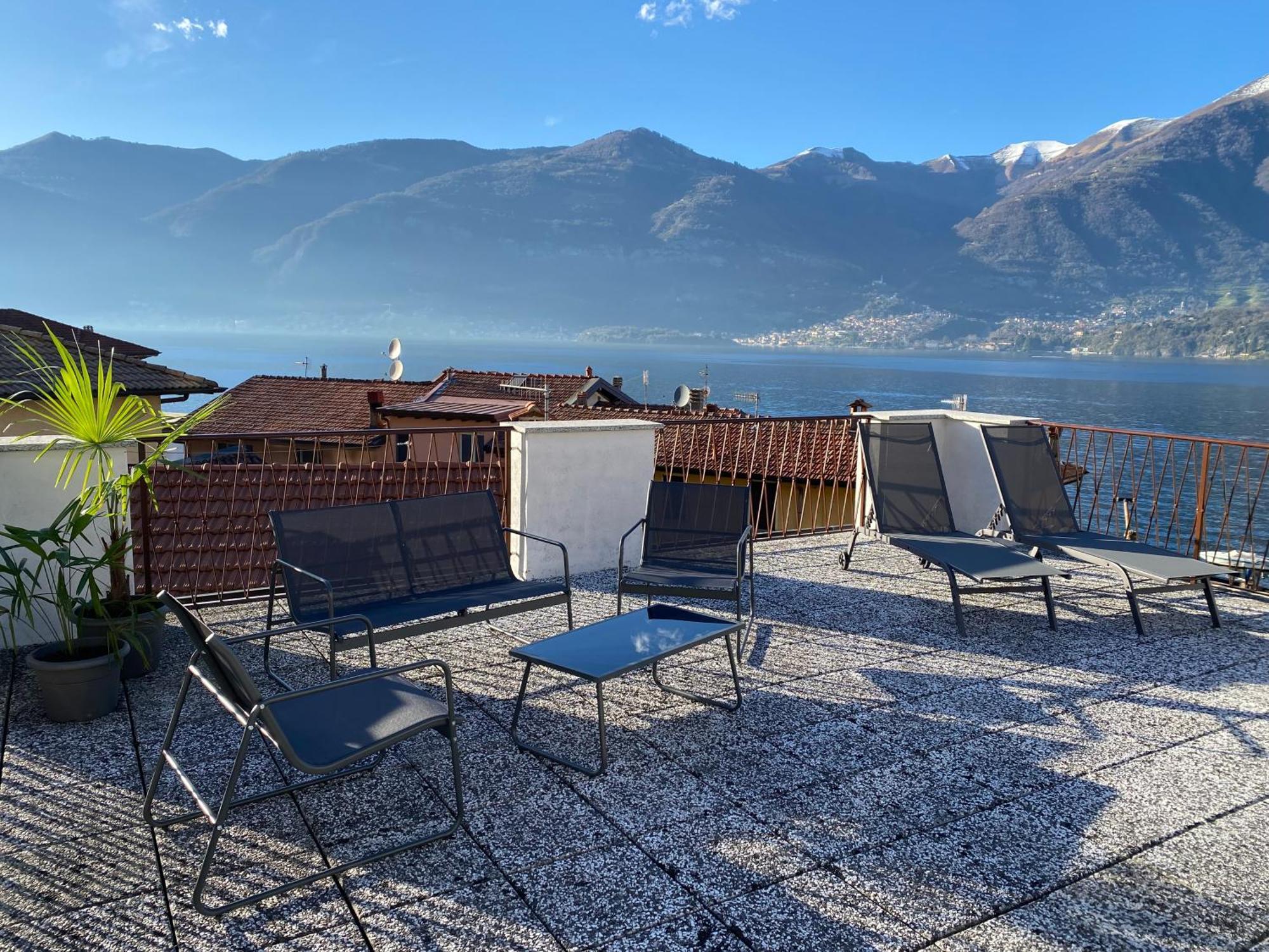 Ferienwohnung Maddalena Lake Como View Terraces Lezzeno Exterior foto